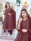 Kanika By Tunic House Georgette Surat Kurti With Bottom Dupatta Wholesale Market